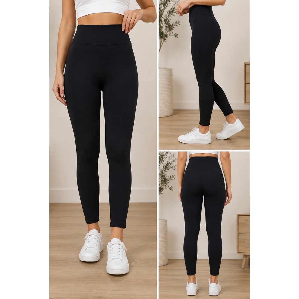 SPANX The Perfect Pant Petite Ankle Ponte Pants XS Black High Rise NWOT